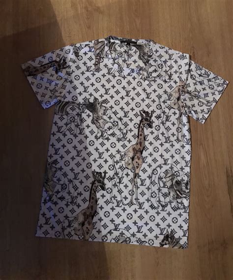 louis vuitton t shirt giraffe|Men's Fashion T.